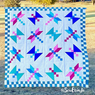 Dragonfly Lake Quilt Kit for Suzy Quilts | Cool Eye Candy