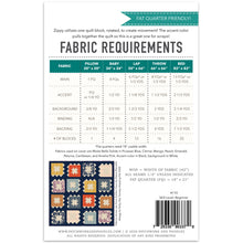Load image into Gallery viewer, The Zippy Quilt Pattern is fat quarter friendly and utilizes one quilt block, rotated, to create movement.  Fabric requirements are included in this listing. Available at globalfibershop.com.
