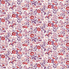 Load image into Gallery viewer, Flower Show Botanical Jewel from Liberty of London fabrics transports us to a magical garden oasis, planted with the prettiest shades of roses, lavender, dahlias in rich, vivid jewel tones that resemble semi-precious stones. Available at globalfibershop.com.
