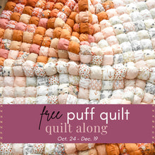 Load image into Gallery viewer, River Blues Bundle 2.0 | Lo &amp; Behold Puff Quilt Kit
