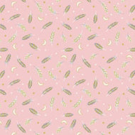 Enchanted | Feathers & Stars in Pink