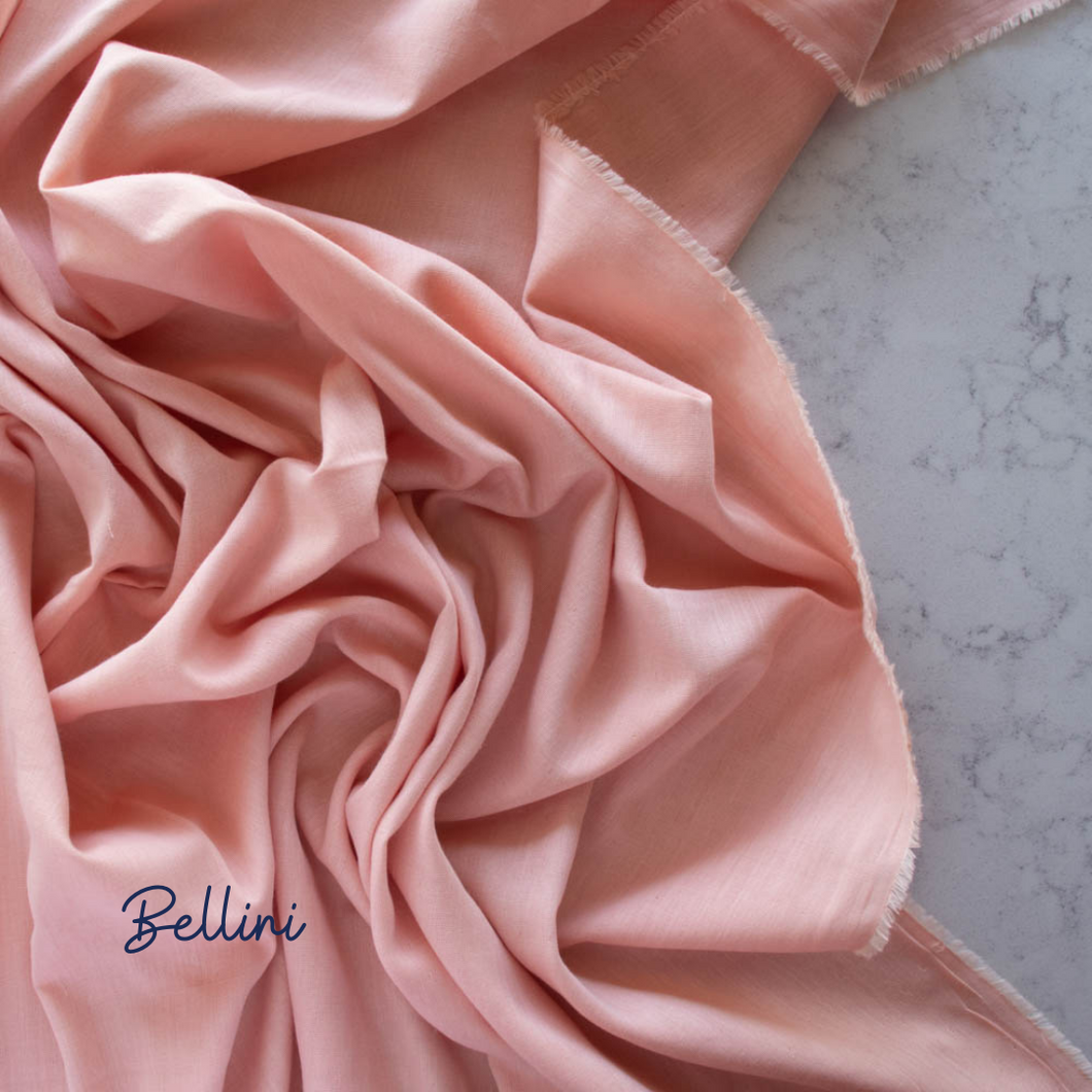 Solid Double Gauze | Birch Organic Fabrics - Bellini