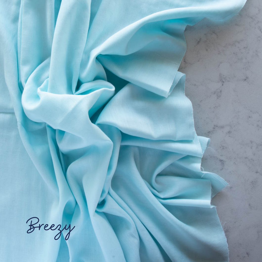 Solid Double Gauze | Birch Organic Fabrics - Breezy