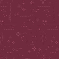 Deco Stitch Elements - Borgogna