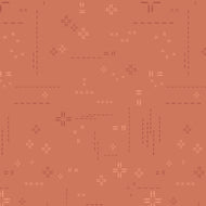 Deco Stitch Elements - Red Desert