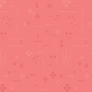 Deco Stitch Elements - Coral Rose