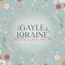 Load image into Gallery viewer, Memories of Elizabeth’s mother, Gayle Loraine, are brought to life in this nostalgic collection of delicate florals and timeless elements. Wildflowers abound in tints of sweet pink, cream, and warm rustic reds. Available at globalfibershop.com.
