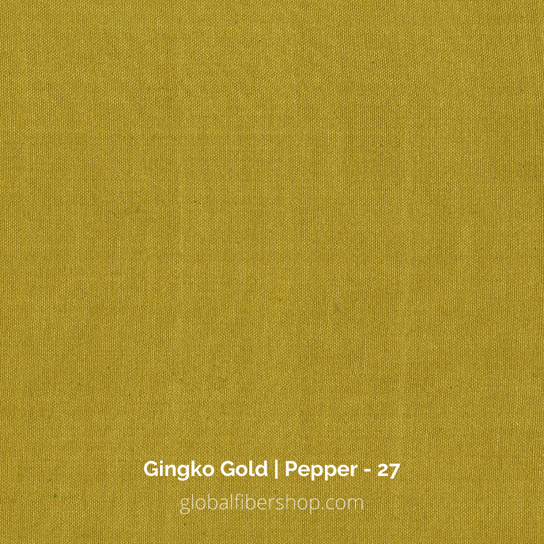 Gingko Gold - Peppered Cotton