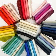 Color Play bundles collate 5-7 Speckled skus in mini bundles perfect for your next color study project.  Featuring Speckled by Ruby Star Stociety, these are the perfect blenders and/or low volume print that reads a solid.  Curated by globalfibershop.com