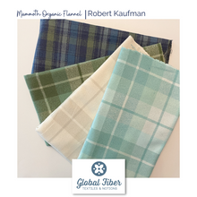 Load image into Gallery viewer, Mammoth Organic Flannel - Pacific Plaid
