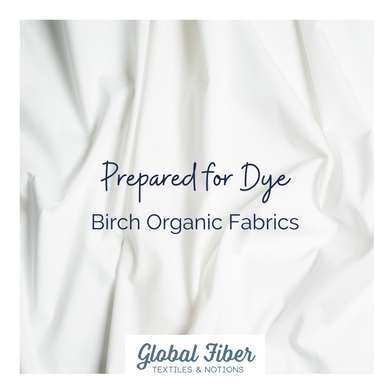 Birch Organic Fabrics produces a high-quality, 100% Organic Cotton Poplin in the most delicious solids and modern prints. Fabric printed with low impact dye (no toxic chemicals or mordants) Certified Organic by GOTS. Availablle at globalfibershop.com.