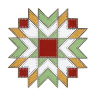 Gingham Star Needle Minder