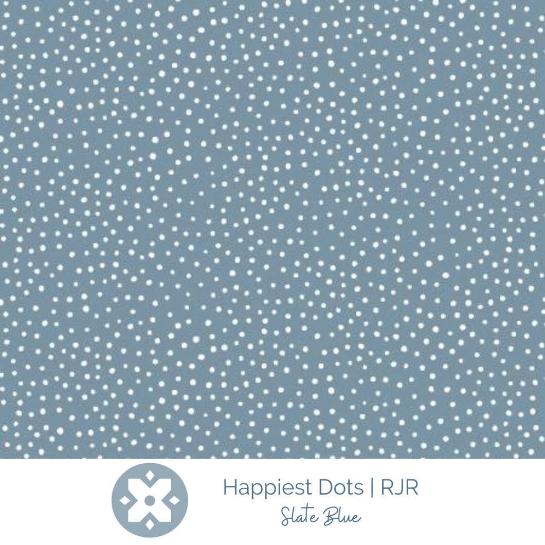 Happiest Dots | Slate Blue