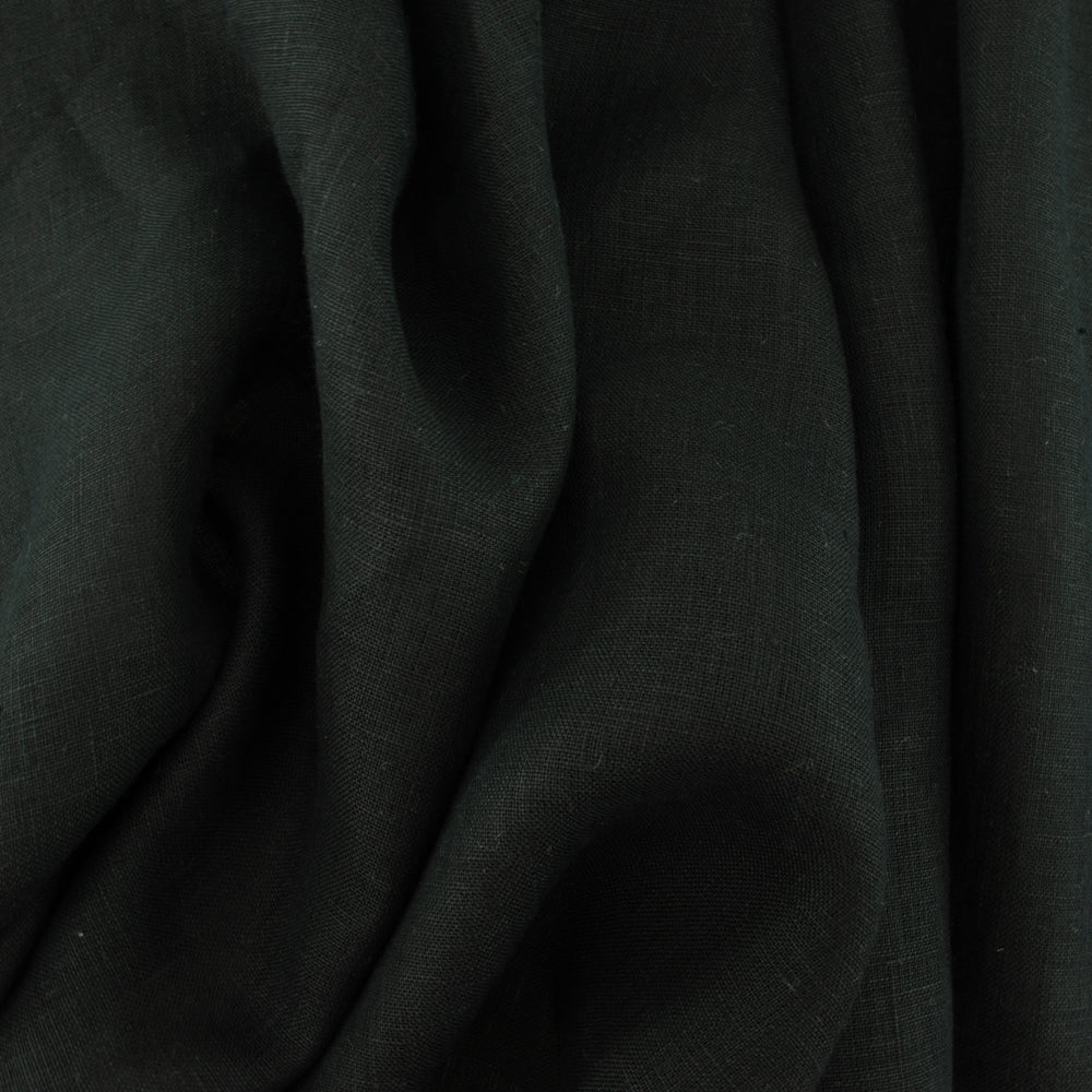 Black - Organic Linen