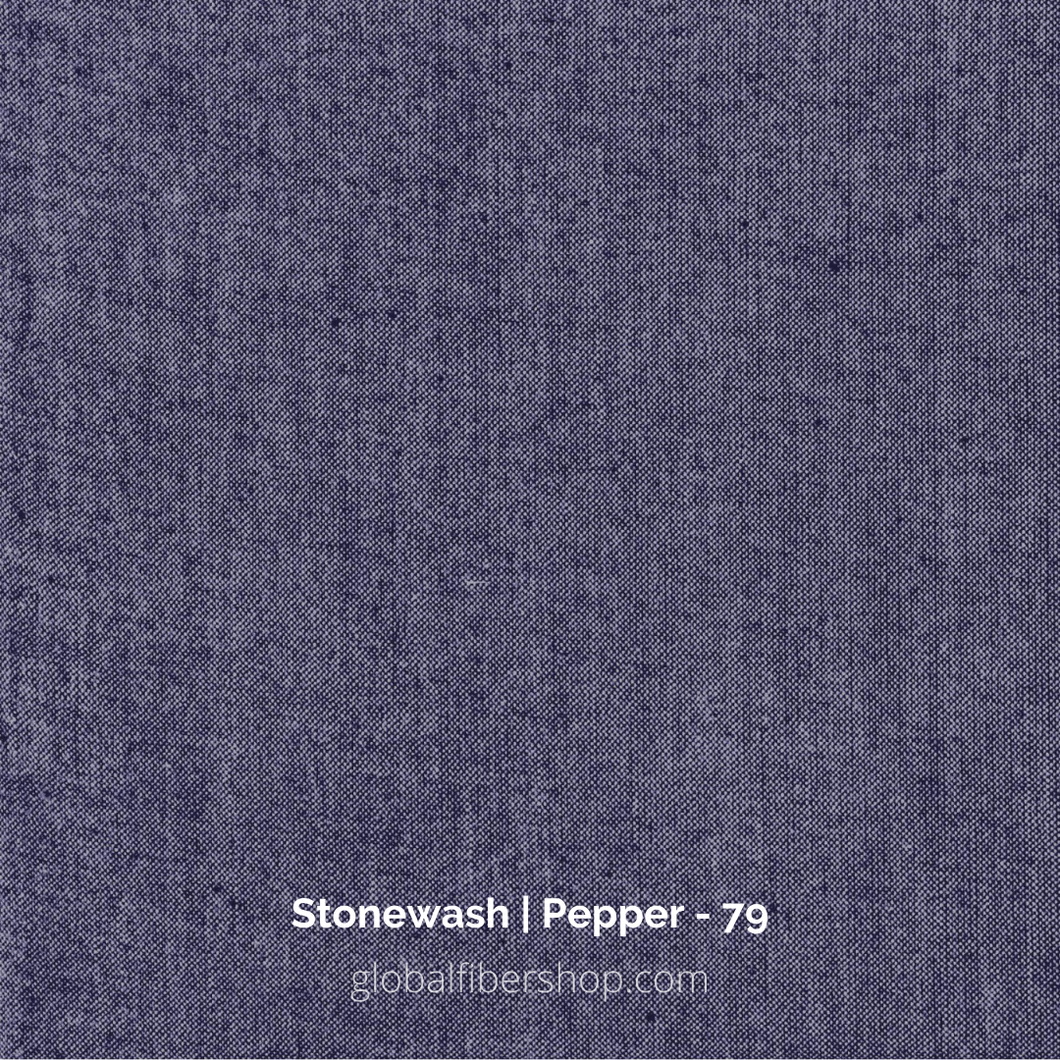 Stonewash - Peppered Cotton