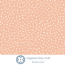 Load image into Gallery viewer, Happiest Dots | Summer Coral
