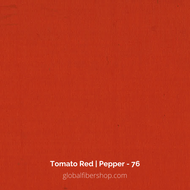 Peppered Cotton | Tomato Red