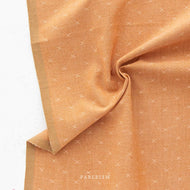 Sprout Wovens debut collection from Fableism Supply Company features 28 shades of yarn-dyed wovens in stunning earth tones inspired by natural elements .  The small woven-X provides just enough texture to elevate this gorgeous substrate to the next level. Available at globafibershop.com.