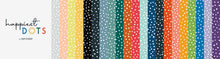 Load image into Gallery viewer, Happiest Dots from RJR Fabrics features organic polka prints in bright modern colors.  These prints are perfect blenders in your quilting and home decor projects.  
