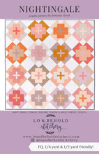 Load image into Gallery viewer, Nightingale Quilt Pattern - by Brittany Lloyd for Lo &amp; Behold Stitchery
