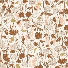 The natural earth tones in Summer Folk are the perfect nod to the late summer/early fall season. Summer Folk features sophisticated wildflower showcase prints paired with smaller scale blenders.  Available at globalfibershop.com.