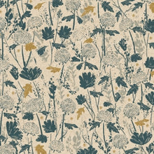 Load image into Gallery viewer, The natural earth tones in Lissee Teehee&#39;s Summer Folk are the perfect nod to the late summer/early fall season. Summer Folk features sophisticated wildflower showcase prints paired with smaller scale blenders. 
