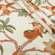 Passion in cream - The Wild Coast by Mustard Beetle | 5 yard cut