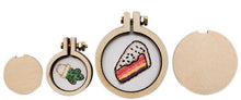 Load image into Gallery viewer, Rico Mini Embroidery Wood Hoops
