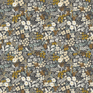 Bon Voyage | Meadow | Grey Multi Metallic Floral