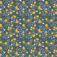 Bramble | Daisy Fields | Navy Metallic