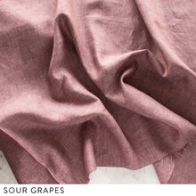 Load image into Gallery viewer, Sour Grapes - Yarn-dyed Linen
